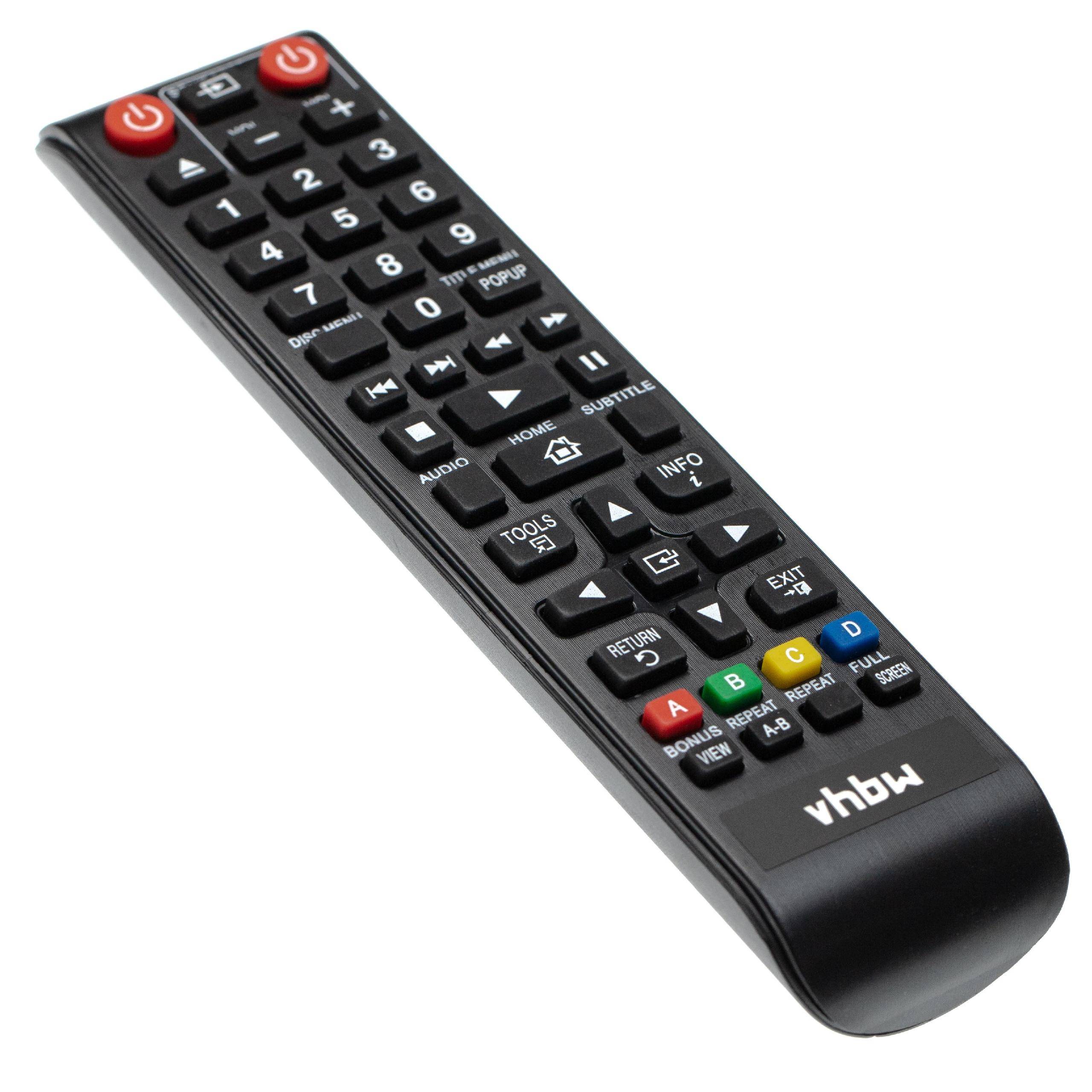 vhbw Fernbedienung kompatibel mit Samsung BDHM57C | BDHM51ZA, BD-HM51ZA, BDHM57CZA, BDHM57C/ZA, BDHM59 Blu-Ray Disc-3