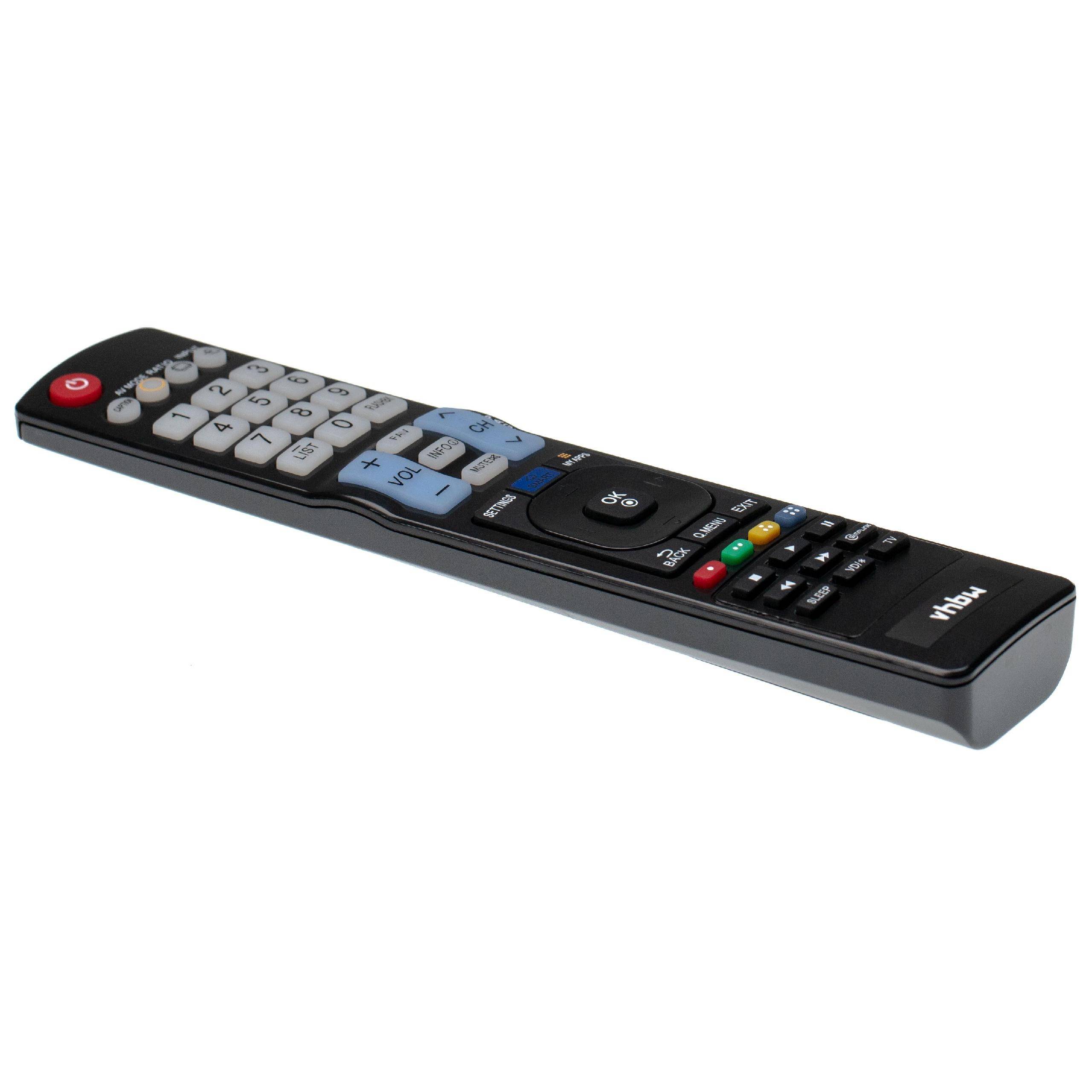 vhbw Fernbedienung kompatibel mit LG 65UB9200 | 65LB6190UD, 65LB6190-UD, 65LB6190, 60UB8200-UH Fernseher, TV --4