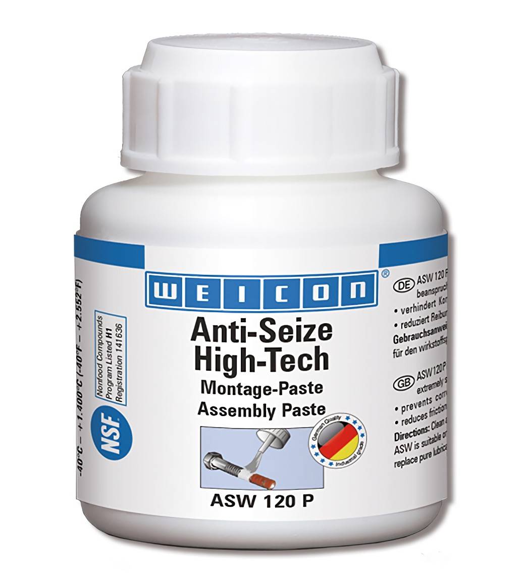 WEICON 10000193 (26100012) Anti-Seize ASW 120 P 120 g, High-Tech Montagepaste-0