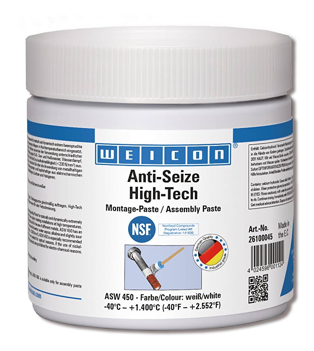 WEICON Anti-Seize ASW 450450 g High-Tech Montagepaste