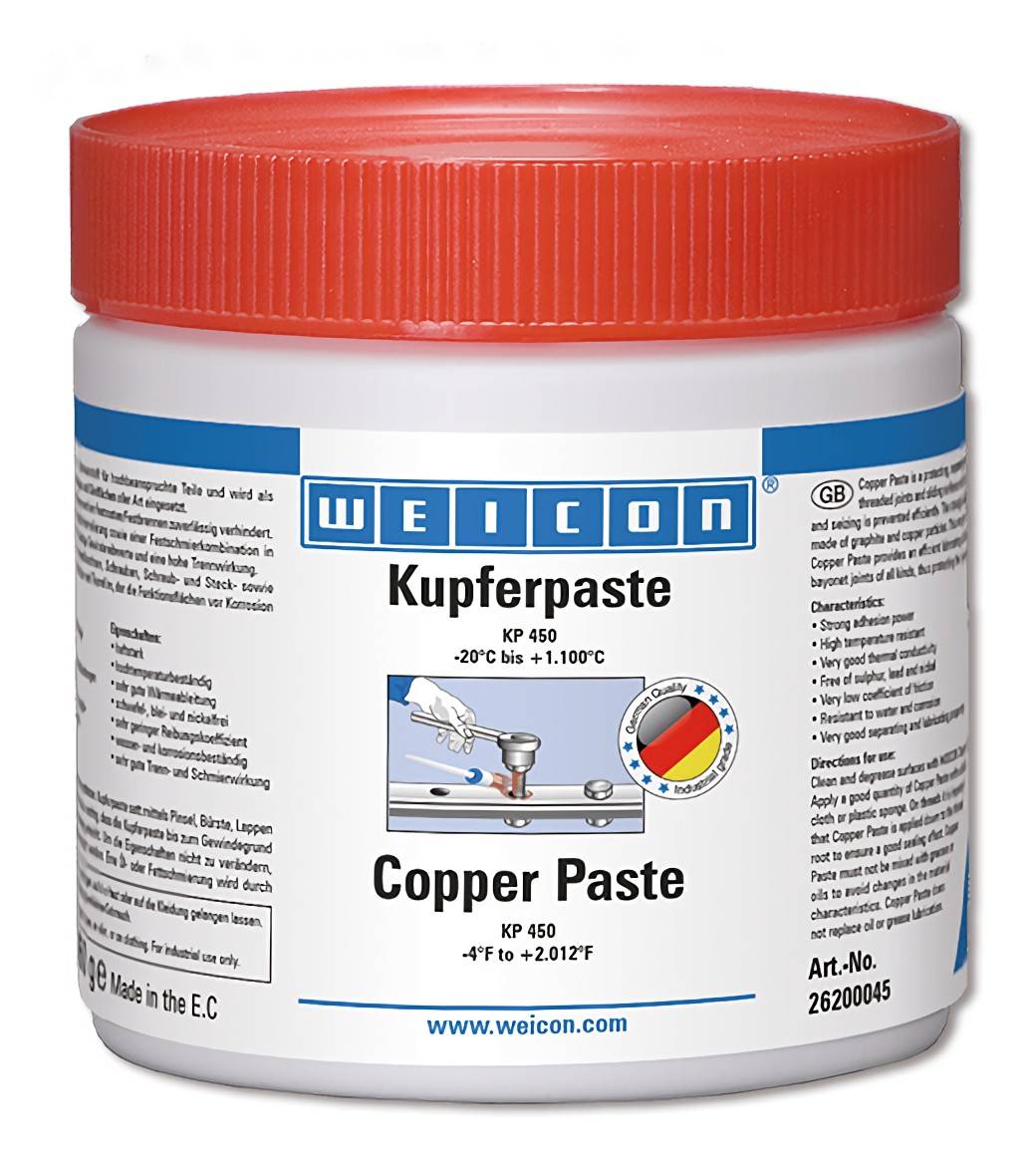 WEICON 10000950 (26200045) Kupferpaste KP 450, 450 g-0