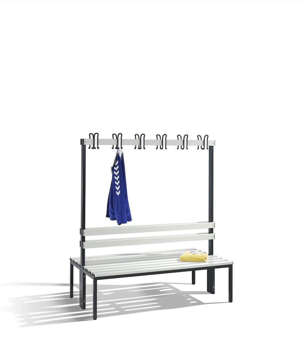 Doppelseitige Garderobenbank, Serie Basic-1