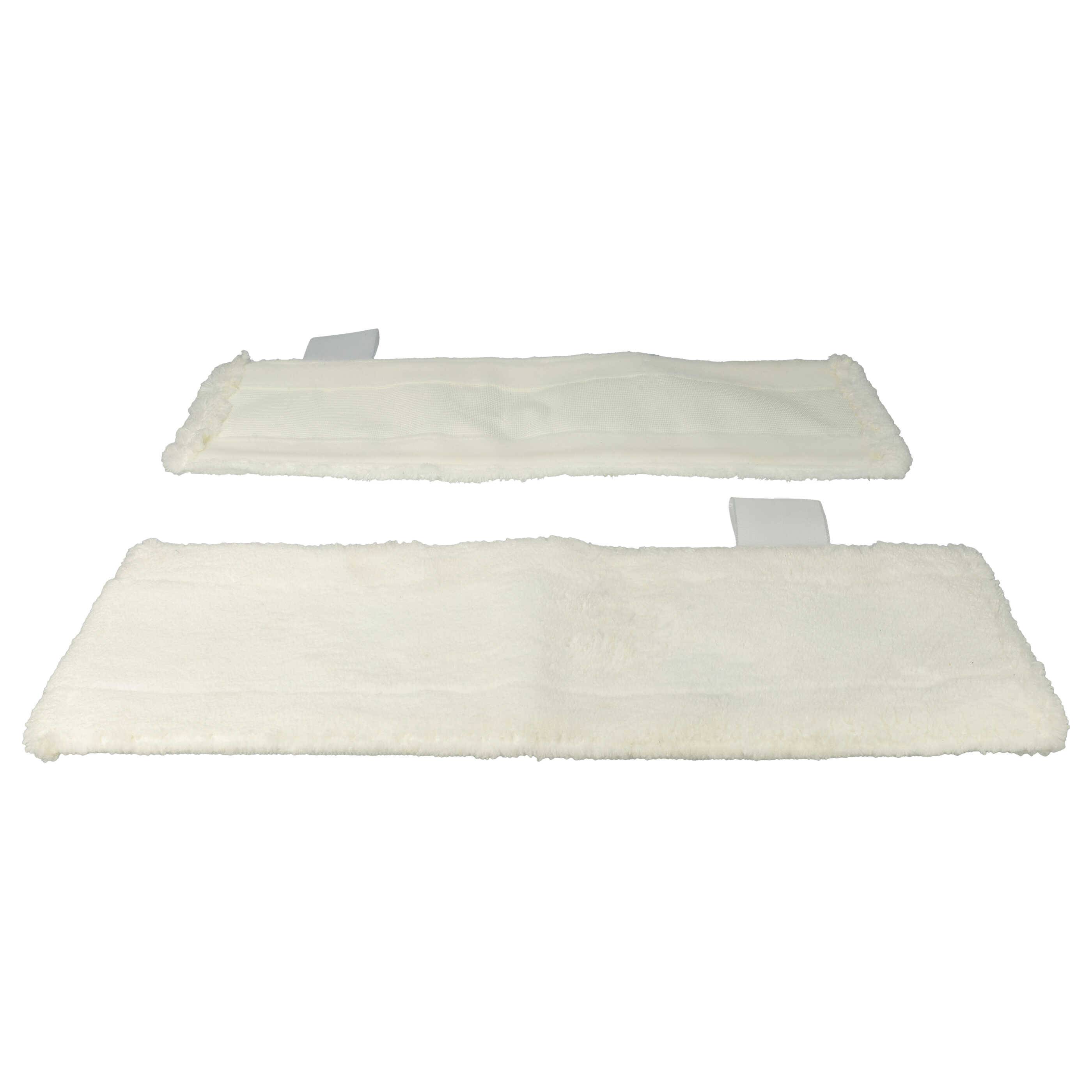vhbw 2x Wischbezug kompatibel mit Kärcher SC 4 EasyFix Premium | SC 4 EasyFix Premium Iron Dampfreiniger - Bodentuch 35-3