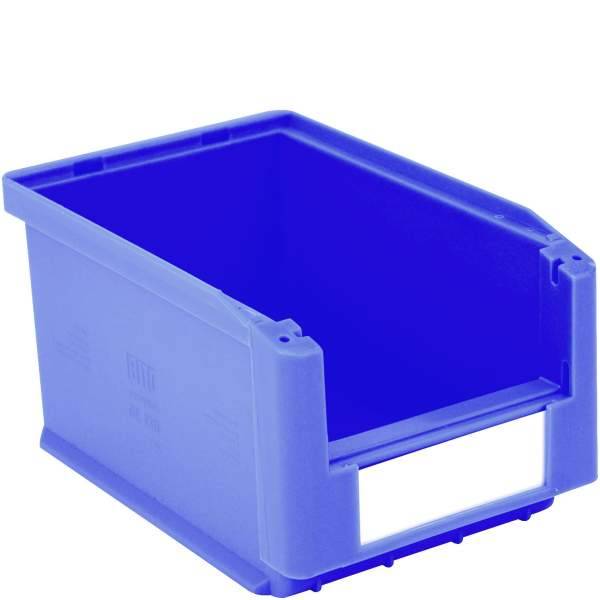 Sichtlagerkasten SK Set / SK2311 230x150x125 blau inklusive Etikett-0