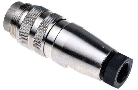 Amphenol Serie C 091 D DIN-Stecker Male Gerade, 5-polig, 300 V ac/dc, 5A Schraubverriegelung, IP67