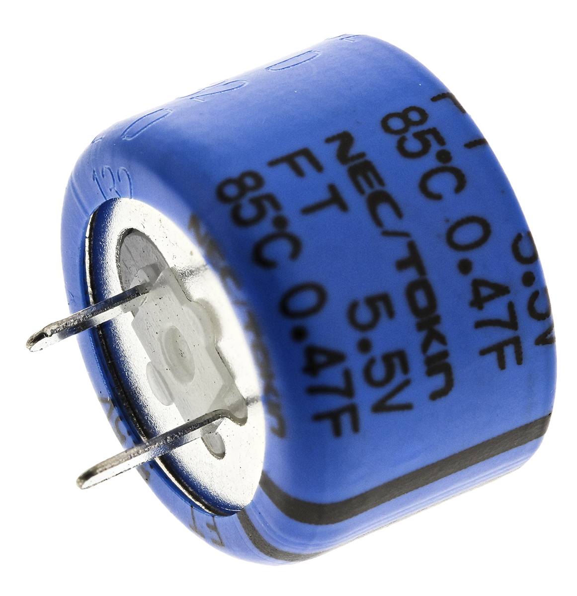 KEMET SuperCap Superkondensator, radial 0.47F -20 → +80% / 5.5V dc, -40°C+85°C, Ø 16.5 (Dia.) x 13mm-0