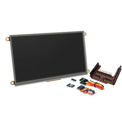 4D Systems Arduino kompatibles Display Resistiver Touchscreen 7Zoll, 800 x 480Pixel, für Arduino