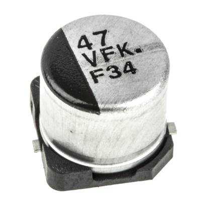 Panasonic EEEFK1V470P Elektrolyt-Kondensator SMD   47 µF 35 V 20 % (Ø x H) 6.3 mm x 5.8 mm 1 St. 
