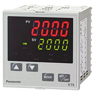 Panasonic KT9 PID Temperaturregler, 1 x Relais Ausgang, 100  240 V ac, 96 x 96mm