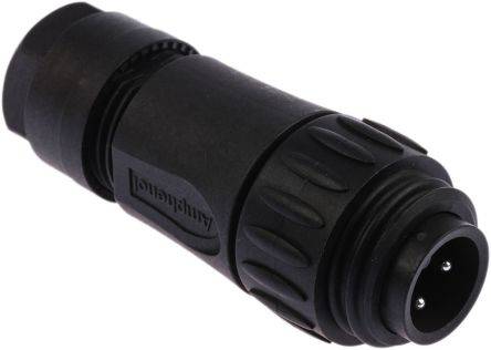 PIN: 4 männlich Stecker für Leitungen Steckverbinder: rund-0