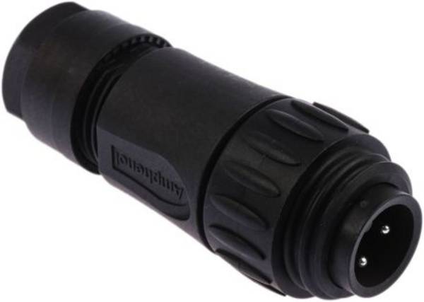 PIN: 4 männlich Stecker für Leitungen Steckverbinder: rund