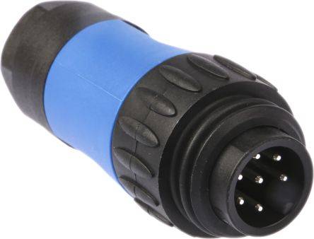 Amphenol Stecker Serie Eco-Mate, 6 + PE-polig, 10.0A, IP65, IP67-0