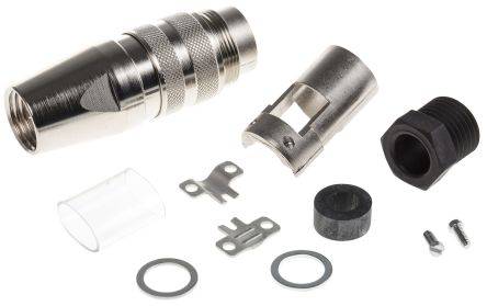 Amphenol DIN-Stecker Male C091-31H107-1002 Serie C 091 D Gerade, 7-polig, 100 V ac/dc, 5A, IP67