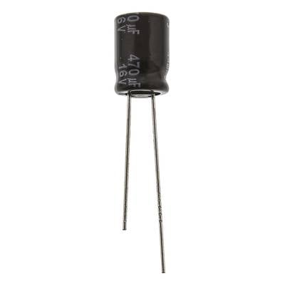 Panasonic EEUFR1C471 Elektrolyt-Kondensator radial bedrahtet  3.5 mm 470 µF 16 V/DC 20 % (Ø x H) 8 mm x 11.5 mm 1 St. 