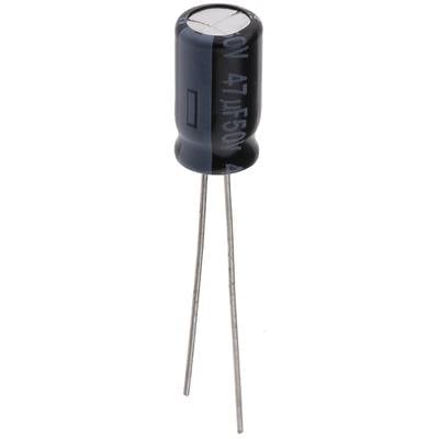 Panasonic EEUFR1H470 Elektrolyt-Kondensator radial bedrahtet  2.50 mm 47 µF 50 V 20 % (Ø) 6.30 mm 1 St. Tape cut