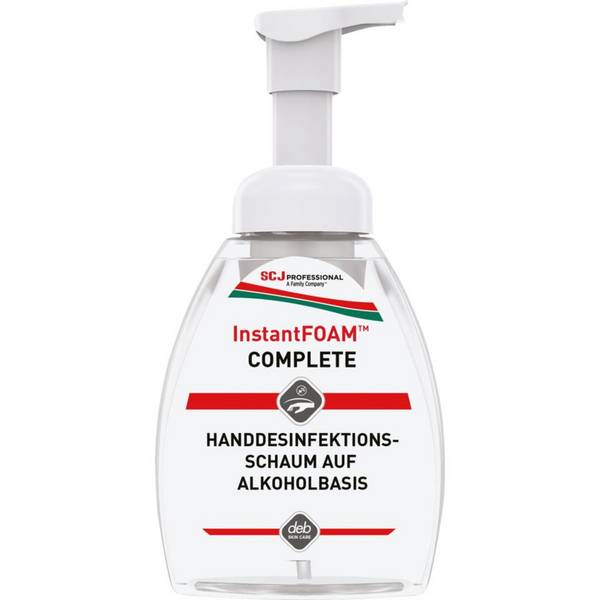 SC Johnson Handdesinfektionsschaum Instant FOAM® Complete, 250ml/Flasche
