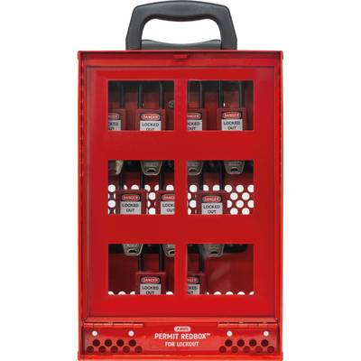 ABUS Permit Redbox B810, zur Aufbewahrung und Transport, rot, 240x380x68mm
