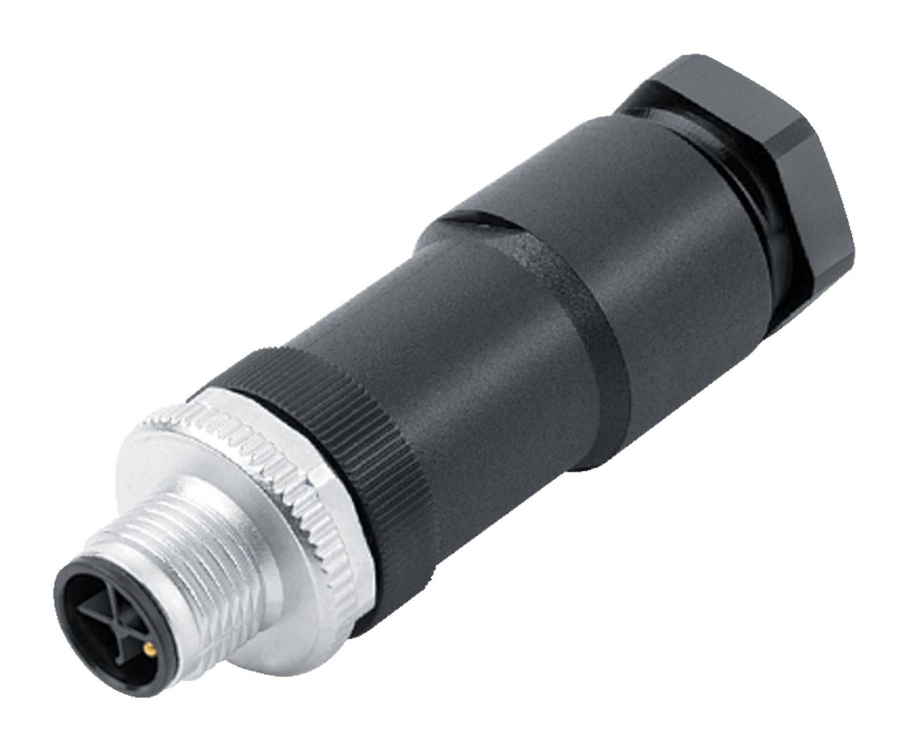 Kabelstecker S.814 3+PE 8-10mm schraubklemm | BINDER | Serie 814 | Automatisierung
