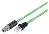 VL KS/RJ45 S.876 8pol. IP67 7,5m PUR | BINDER | Serie 876 | Automatisierung