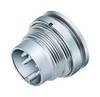 Flanschstecker S.680 8pol. IP40 Rückwandmontage | BINDER | Serie 680 | Miniatur