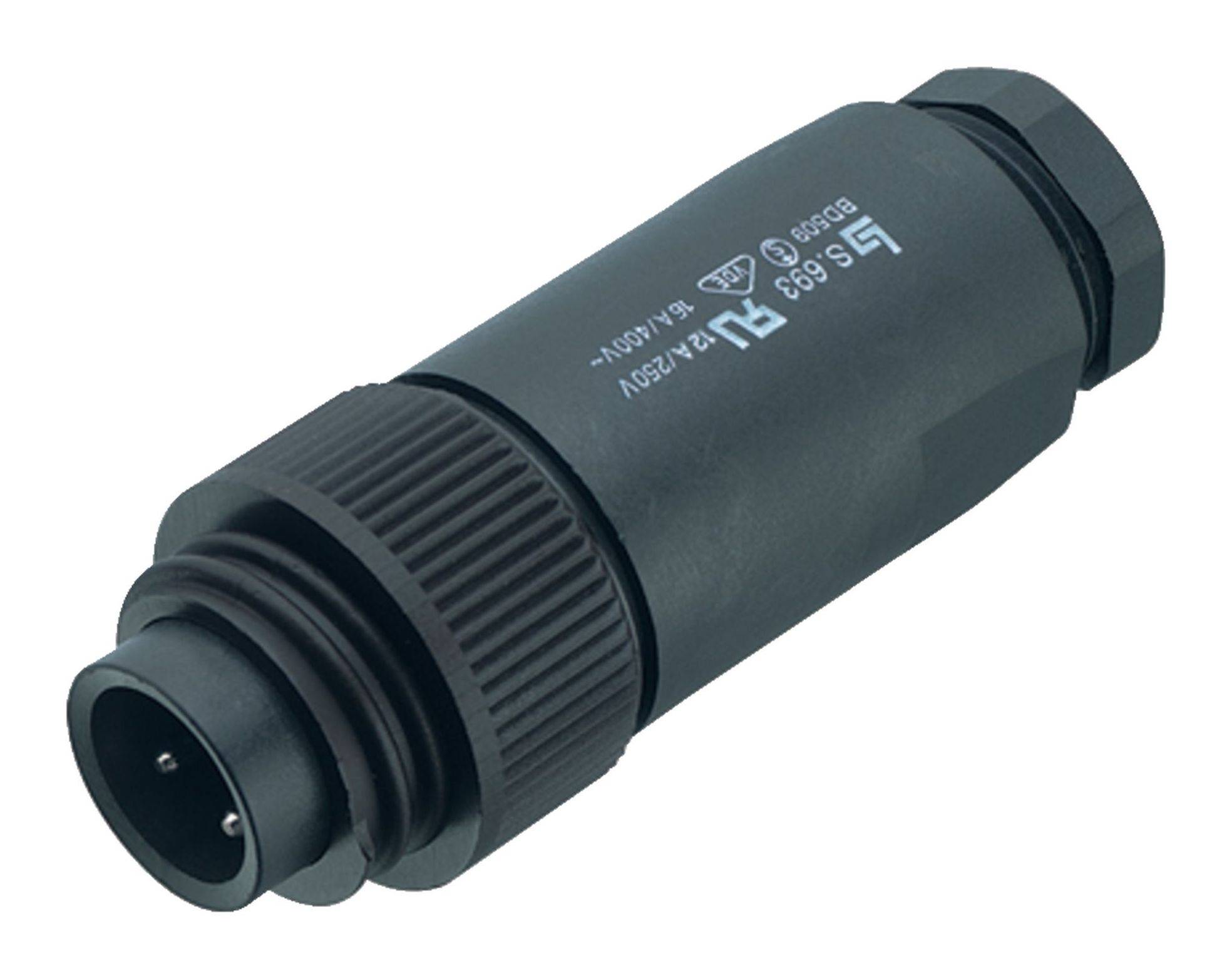 Kabelstecker S.693 4pol. PG11 schrauben | BINDER | Serie 693 | Powersteckverbinder-0