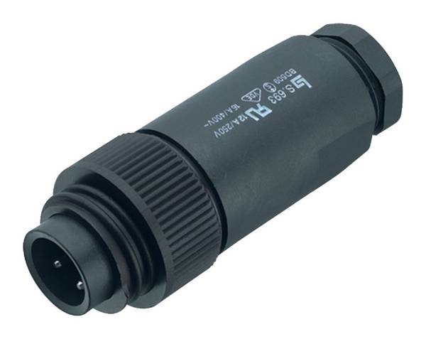 Kabelstecker S.693 4pol. PG11 schrauben | BINDER | Serie 693 | Powersteckverbinder