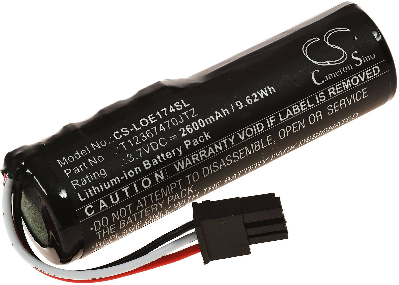 Akku passend für Lautsprecher Logitech Ultimate Ears Blast, 984-000967, Typ T12367470JTZ u.a., 3,7V, Li-Ion-0