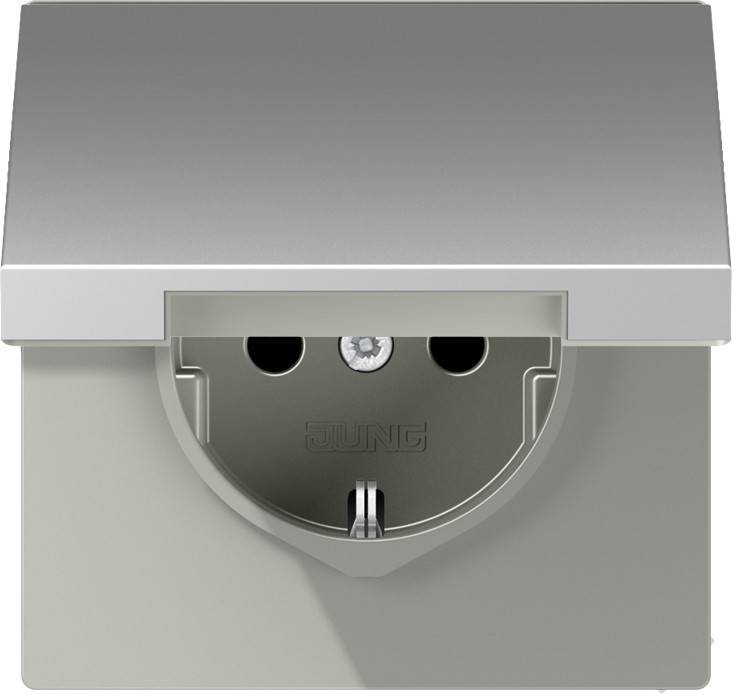 Jung Platte AL 1520 KLPL AL1520KLPL Aluminium-0