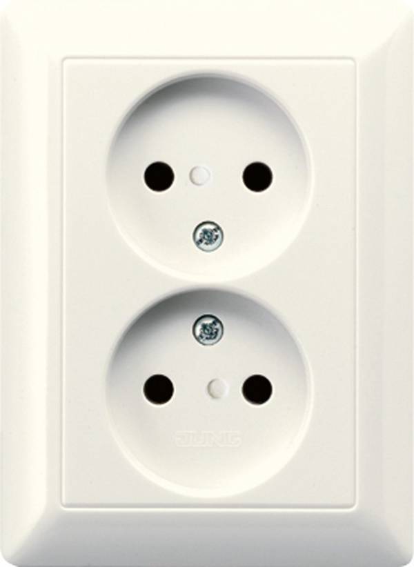 Jung Steckdose 2-fach AS 5010 KIU