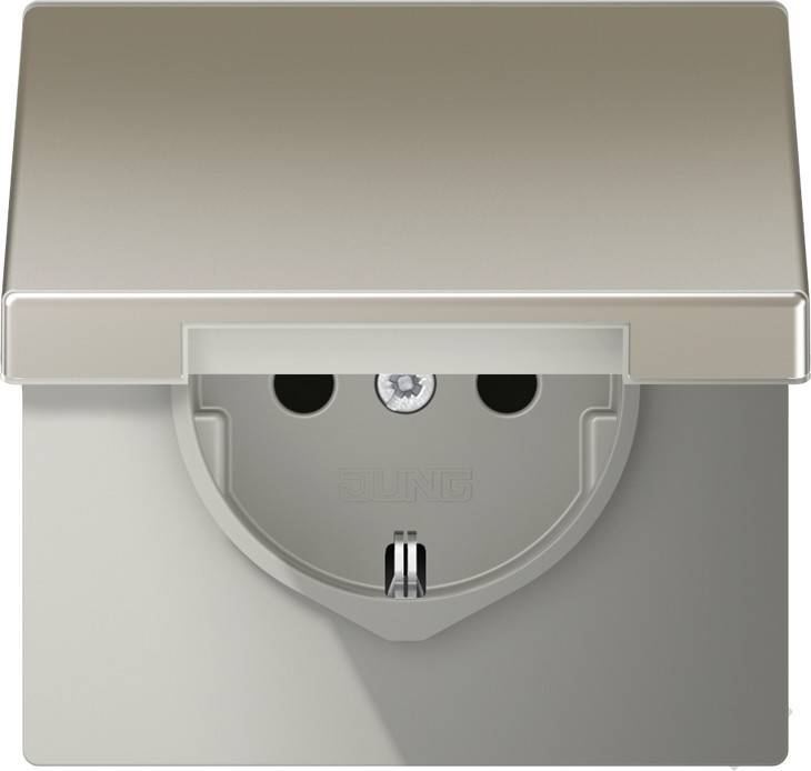 Jung Platte ES 1520 KLPL ES1520KLPL Edelstahl-0