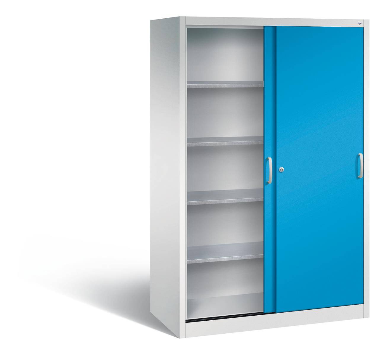 C+P Schiebetürenschrank Acurado, H1950xB1200xT600mm, 7035/5012-1