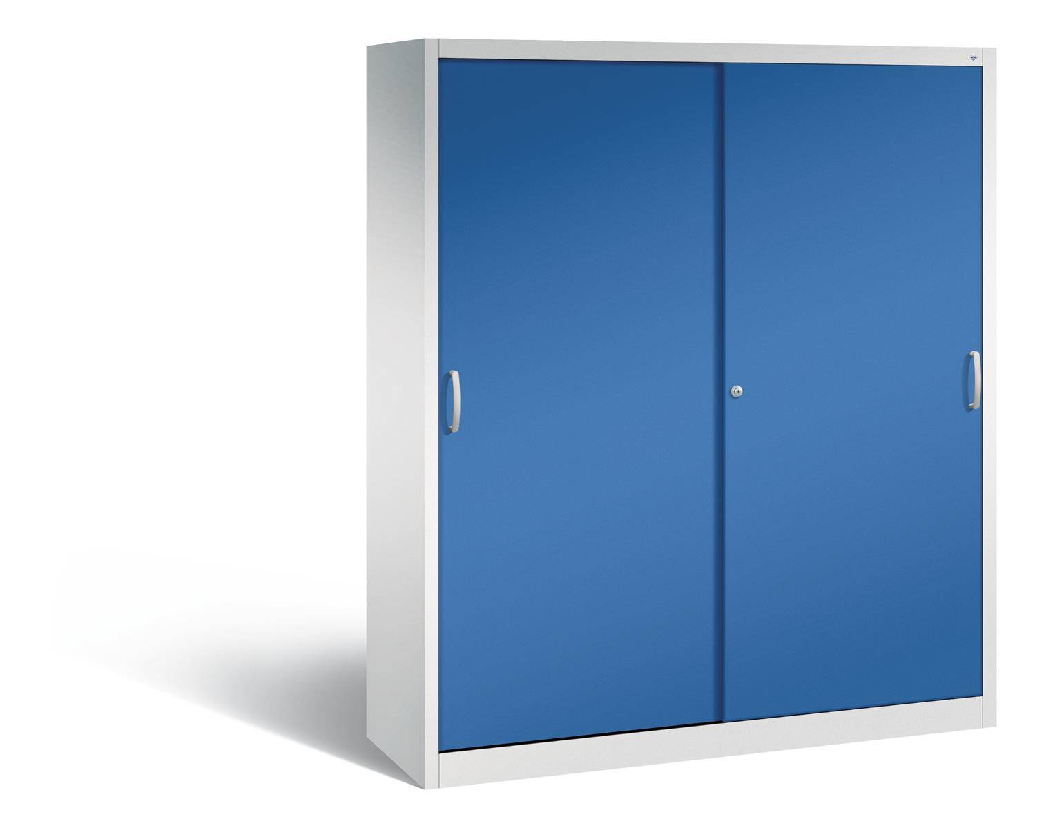 C+P Schiebetürenschrank Acurado, H1950xB1600xT500mm, 7035/5010-0