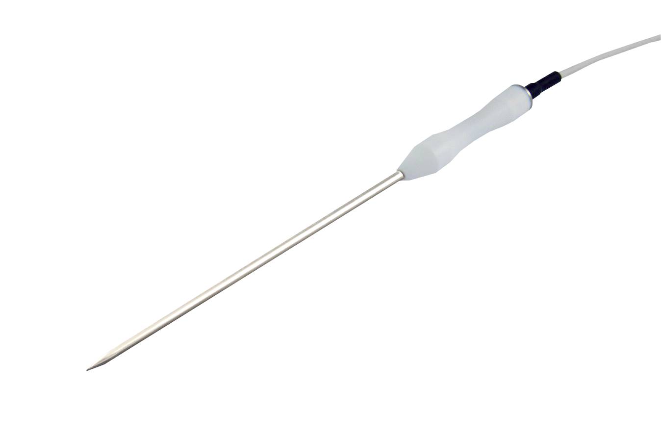 promesstec Einstechfühler / Pt100 / 3-Leiter / Klasse A / Schutzarmatur 4x150mm / PTFE-Handgriff / 3,5m PTFE-Leitung-1