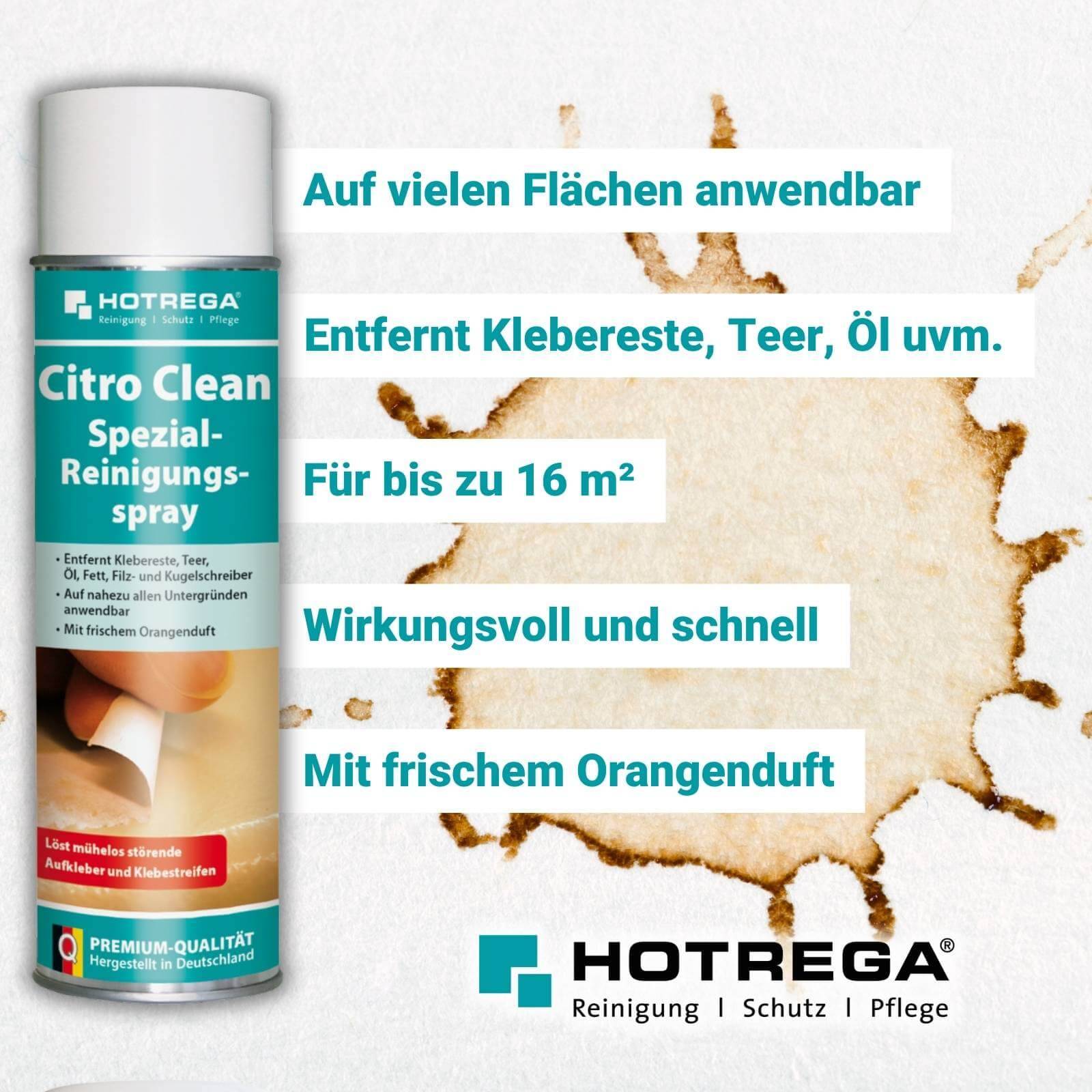HOTREGA Citro Clean Spezial Reinigungsspray 500 ml-1