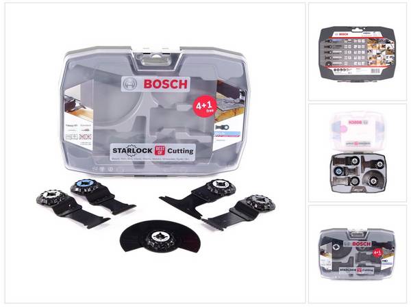 Bosch Best of Cutting Set Starlock Tauchägeblatt Segementsägeblatt 5tlg. ( 2608664131 )