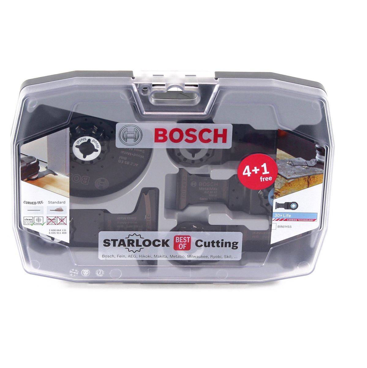 Bosch Best of Cutting Set Starlock Tauchägeblatt Segementsägeblatt 5tlg. ( 2608664131 )-4