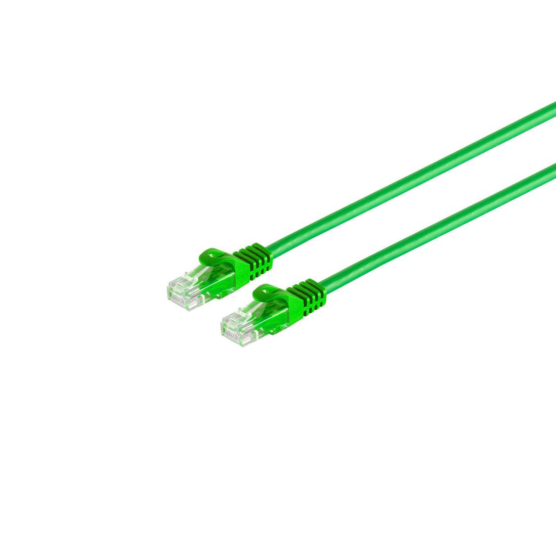 RJ45 Patchkabel CAT 7 Rohkabel U/UTP grün 1m-0