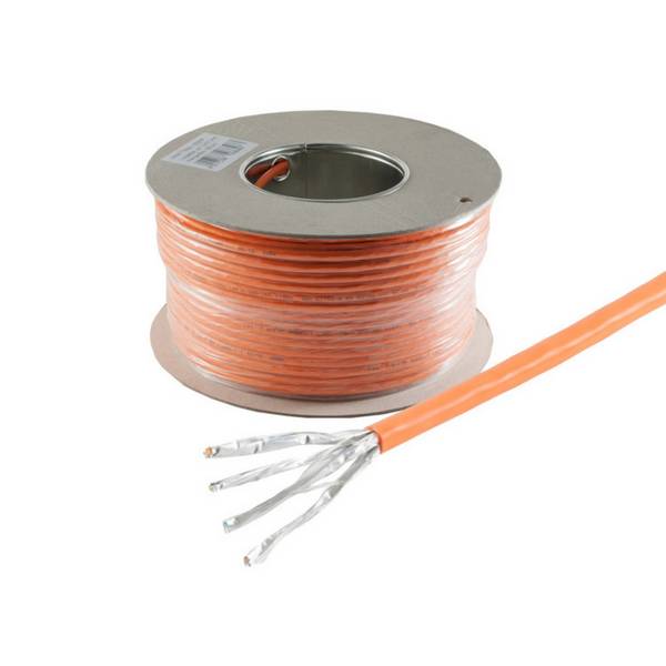 CAT 7 Netzwerkkabel LAN Verlegekabel S/FTP Schirmung CCA Ethernet Kabel 10 Gbit/s 100m