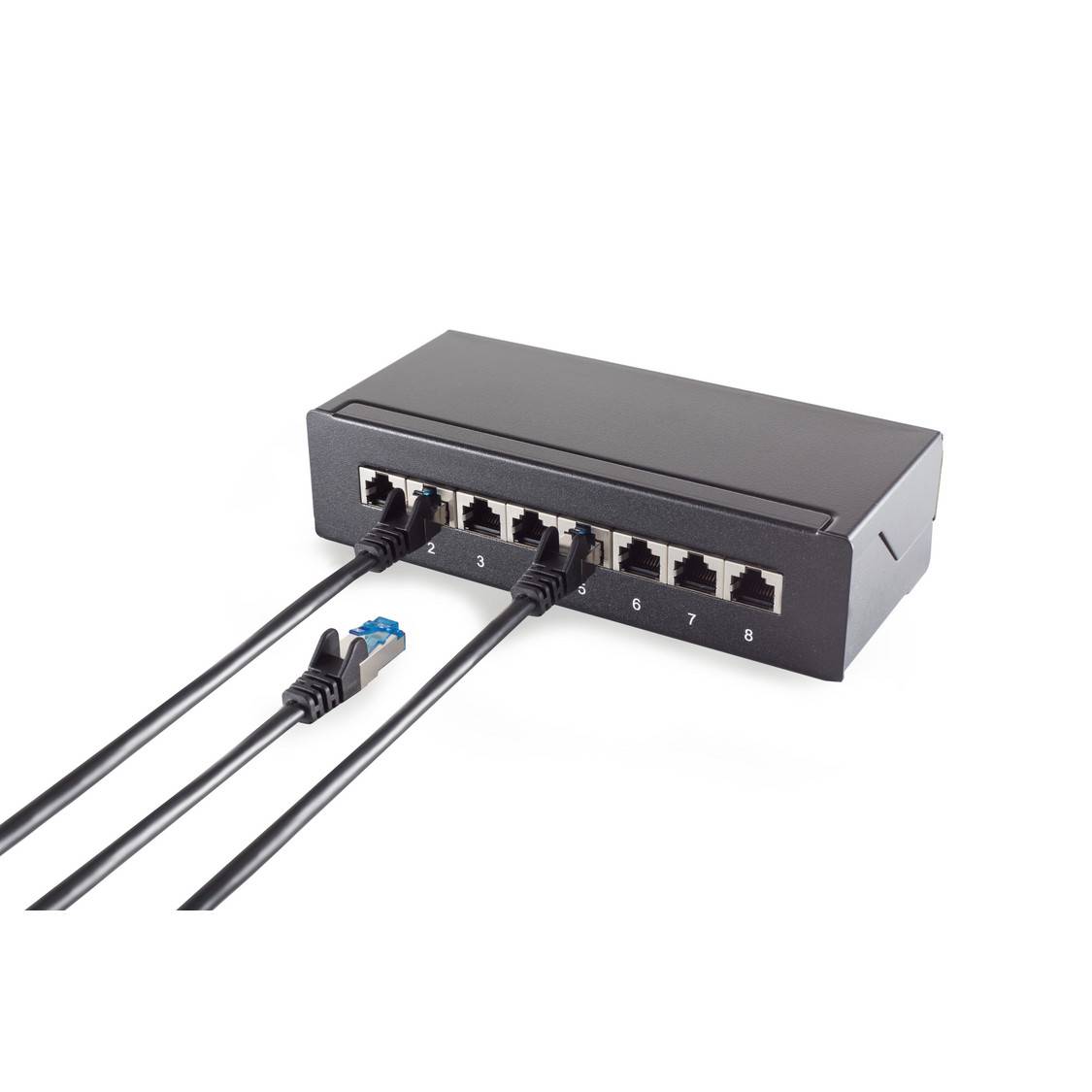 Patchkabel cat6A S/FTP PIMF schwarz 7,5m-2