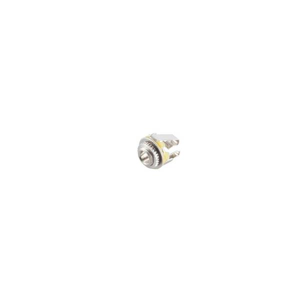 S/CONN Klinken-Einbaubuchse 3,5 mm Stereo offene Bauform Lötanschluss Metall