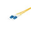 LWL Duplex Patchkabel LC/LC Singlemode 9/125µm OS1/OS2 Glasfaser Kabel Gelb 3m