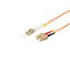 LWL Patchkabel Duplex LC/SC 50/125µ Multimode OM2 Glasfaser Kabel 2m