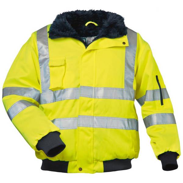Gr .L (54/56) *FRIEDRICH* WS - PILOTJACKE GELB gelb *FRIEDRICH* Warning protecti