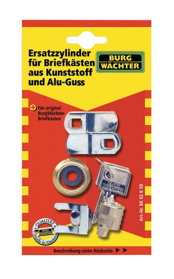 BURG-WÄCHTER BK 92 POINT SB Ersatzzylinder BK 92 POINT Point Stahl-Briefkästen