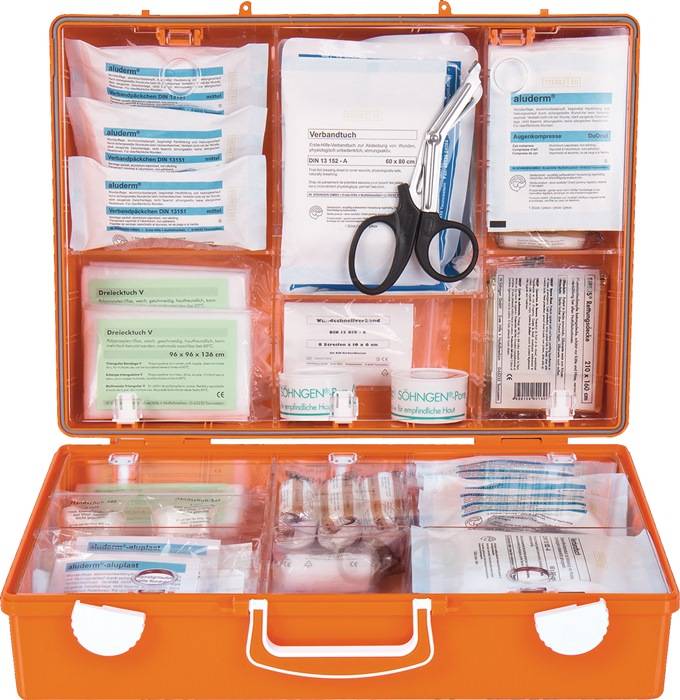 SÖHNGEN 3001155 Erste Hilfe Koffer groß MT-CD B400xH300xT150ca.mm orange-0