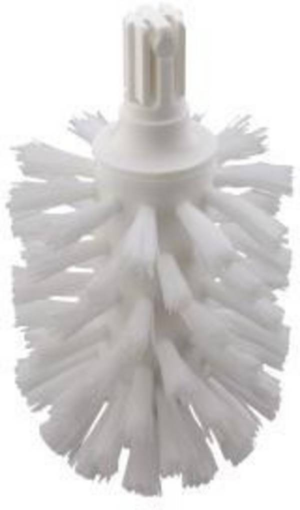brosse de rechange pour toilettes hansgrohe sans manche, blanche