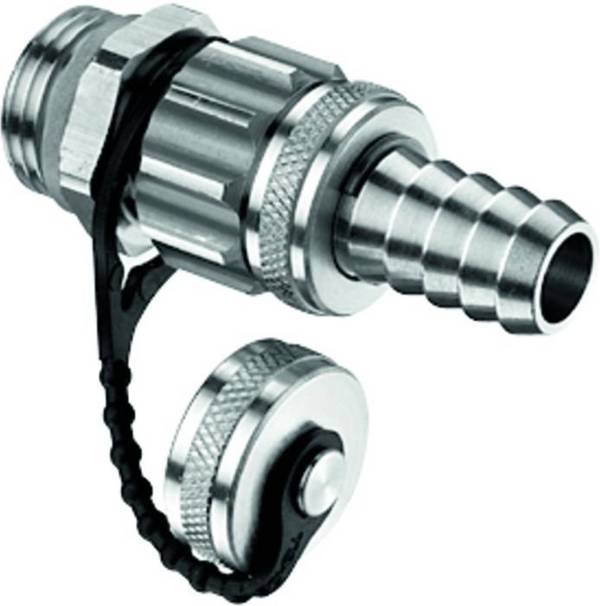 SCHELL 139320399 F+E-Spindelventil  mit ASAG, Schlauchverschraubung M21 x 1, mat