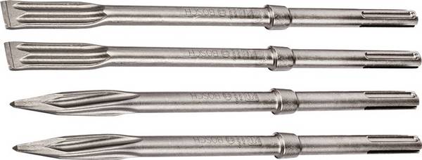 BOSCH 2607017368 Meißel-Set  4-teilig 400 mm SDS-Max