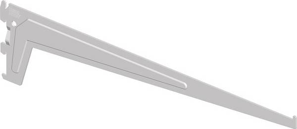 Träger L.500mm p.Träger 60kg STA weißalu.m.3 Einhängehaken ALFER ALUMINIUM