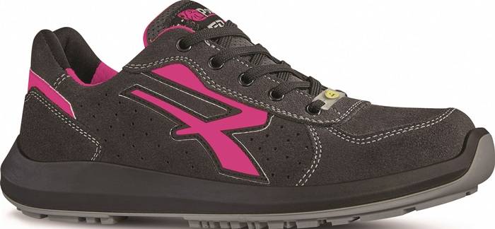 Damensicherheitsschuh RU20156 ELECTRA Gr.40 W.9 schwarz/pink S1PS FO SR ESD